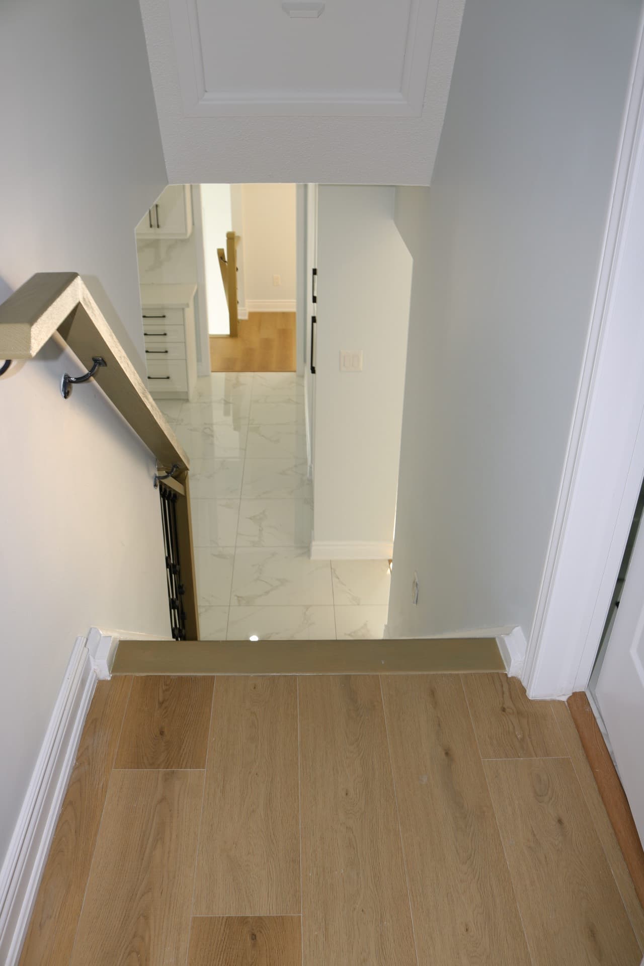 Ashford Court Stairs to Second Level After Remodel